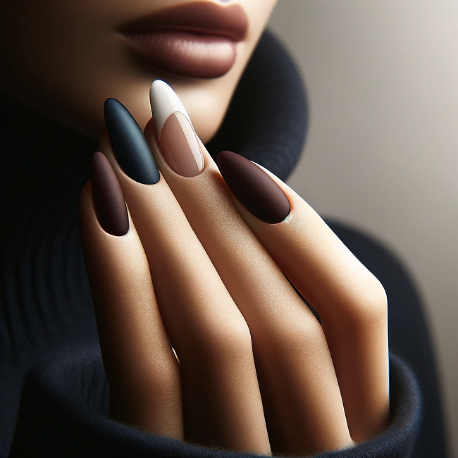 Matte French Tip