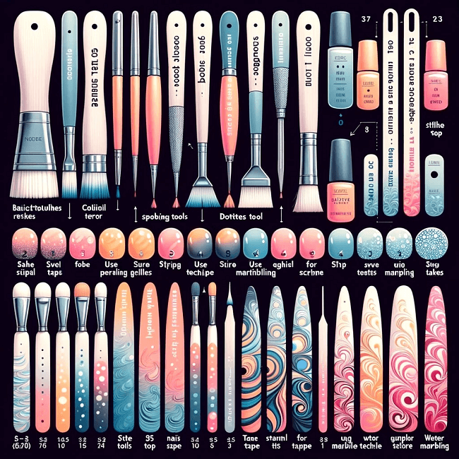Tools and Techniques for nail designs
