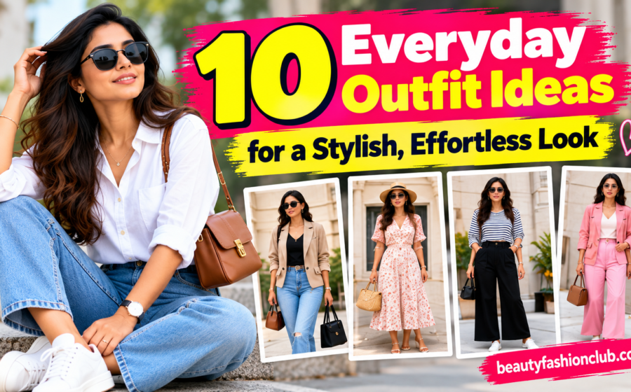 10 Everyday Outfit Ideas for a Stylish, Effortless Look